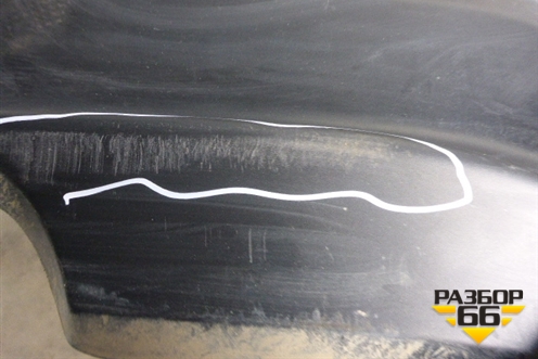 Юбка заднего бампера (до 2014г) (850B21KA1A) для Nissan Juke (F15) с 2011г (Жук)