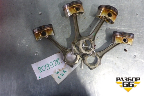 Поршень с шатуном (1.8л 2ZR) для Toyota Verso с 2009-2018г (Версо)