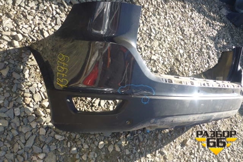 Бампер задний (с юбкой до 2013г под парктроник) для Volvo XC60 с 2008-2017г (ХС60)