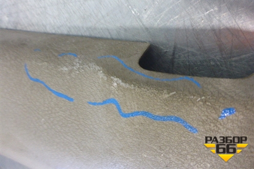 Обшивка стойки лобового стекла левая  (5010605333) для Renault TRUCK Premium 2 с 2005-2013г (Премиум 2)