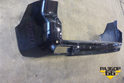 Бампер задний (до 2017г под парктроник) (5215960500) для Toyota Land Cruiser Prado(150) с 2009г (Ленд Крузер Прадо)