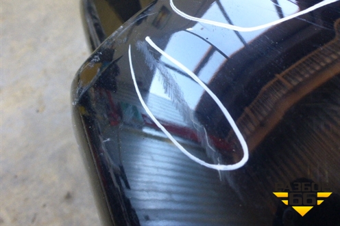 Бампер задний (до 2017г под парктроник) (5215960500) для Toyota Land Cruiser Prado(150) с 2009г (Ленд Крузер Прадо)