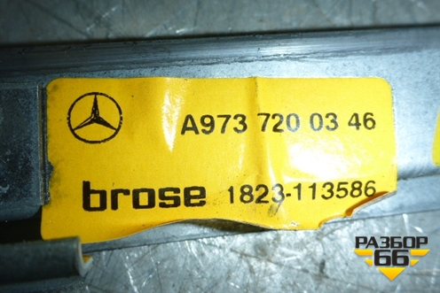 Стеклоподъёмник электрический двери левой  (А9737200346) для Mercedes Benz TRUCK Axor 2 с 2004г (Аксор)