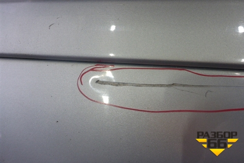 Дверь задняя левая (LONG) для Audi A8 с 1998-2003г (А8)