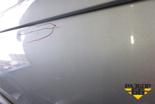 Дверь задняя левая (LONG) для Audi A8 с 1998-2003г (А8)