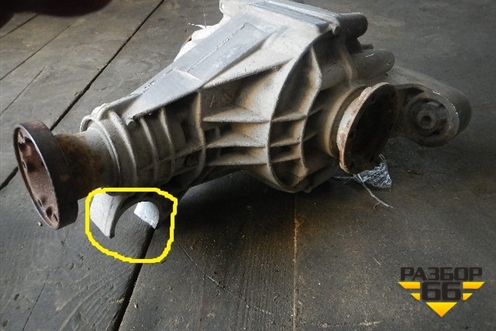 Редуктор заднего моста (6 ступ TDI 3.0л без блокировки дифференциала) (GNG(41:10)) для Volkswagen Touareg c 2002-2010г (Туарег)