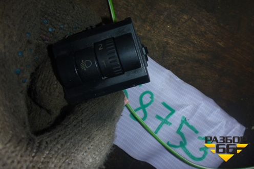 Переключатель корректора фар для Skoda Fabia с 2007-2014г (Фабия)