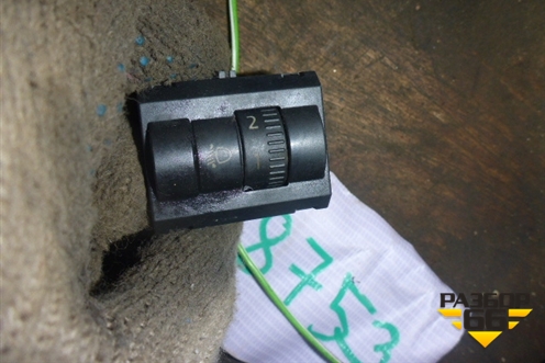 Переключатель корректора фар для Skoda Fabia с 2007-2014г (Фабия)