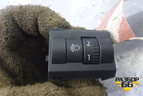 Переключатель корректора фар (5J0941333C) для Skoda Fabia с 2007-2014г (Фабия)