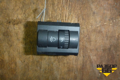 Переключатель корректора фар (5J0941333A) для Skoda Fabia с 2007-2014г (Фабия)