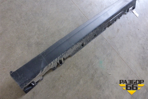 Накладка на порог наружная левая (новая) (51177294375) для BMW X5 F15 с 2013г (Х5 Ф15)