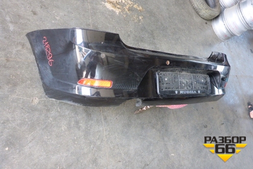 Бампер задний (после 2009г под парктроник) (8200752683) для Renault Logan с 2004-2015г (Логан)