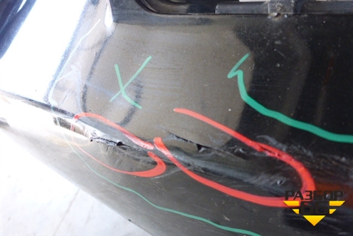 Бампер задний (после 2009г под парктроник) (8200752683) для Renault Logan с 2004-2015г (Логан)