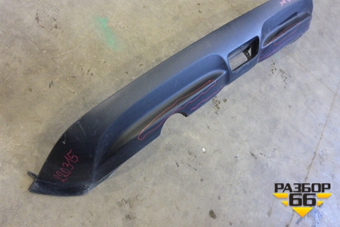 Юбка заднего бампера (до 2014г) (850B21KA0A) для Nissan Juke (F15) с 2011г (Жук)