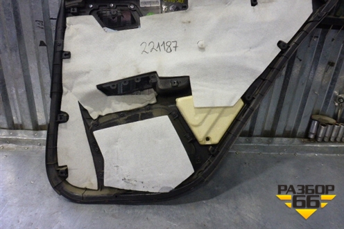 Обшивка двери задней левой под электрику (седан) для Geely Emgrand (EC7) с 2009-2016г (Эмгранд)