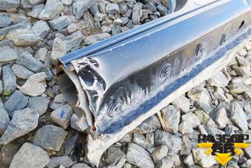 Порог со стойкой левый ( хэтчбэк) для Mazda Mazda 3 (BK) с 2003-2009г 