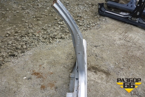 Порог со стойкой правый (седан под накладку) для Mitsubishi Lancer-X с 2007г (Лансер)