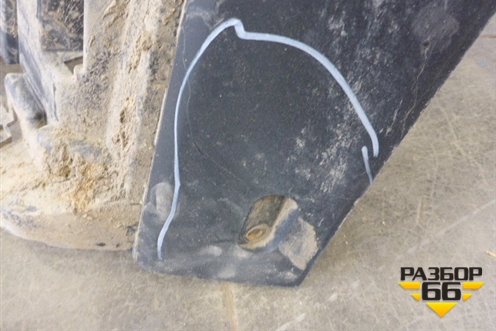 Бампер задний (под парктроник) для Land Rover Range Rover Sport с 2013-2022г (Спорт)