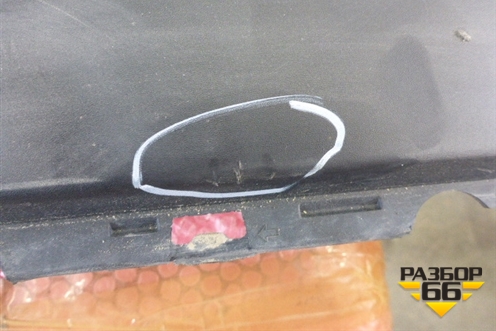 Бампер задний (под парктроник) для Land Rover Range Rover Sport с 2013-2022г (Спорт)