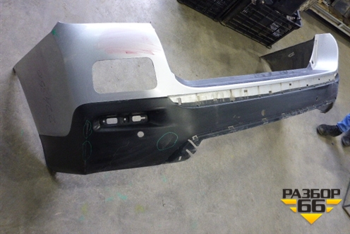 Бампер задний (5215948170) для Toyota Highlander с 2007-2013г (Хайлендер)