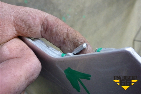 Бампер задний (5215948170) для Toyota Highlander с 2007-2013г (Хайлендер)