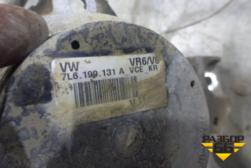 Опора двигателя (с кронштейном) (7L63199391A) для Volkswagen Touareg c 2002-2010г (Туарег)