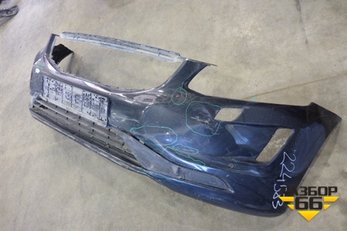 Бампер передний (после 2013г под парктроник и омыватели) (31323765) для Volvo XC60 с 2008-2017г (ХС60)