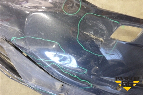 Бампер передний (после 2013г под парктроник и омыватели) (31323765) для Volvo XC60 с 2008-2017г (ХС60)