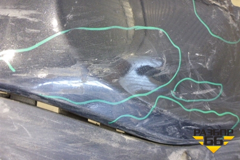 Бампер передний (после 2013г под парктроник и омыватели) (31323765) для Volvo XC60 с 2008-2017г (ХС60)