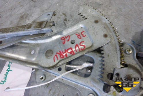 Стеклоподъёмник электрический задний правый для Subaru Impreza (GG-GD) с 2000-2007г (Импреза)