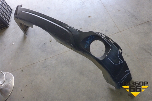 Юбка заднего бампера (51127303141) для BMW X5 F15 с 2013г (Х5 Ф15)