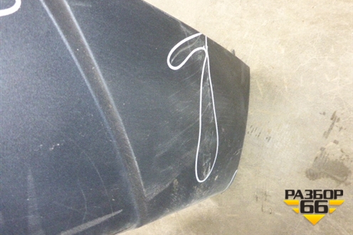 Юбка заднего бампера (51127303141) для BMW X5 F15 с 2013г (Х5 Ф15)