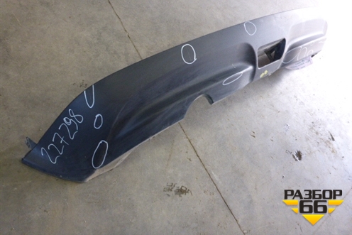 Юбка заднего бампера (до 2014г) (850B21KA1A) для Nissan Juke (F15) с 2011г (Жук)