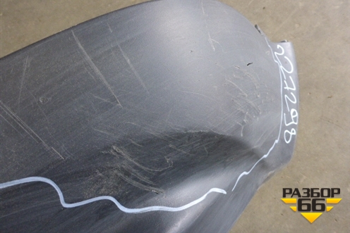 Юбка заднего бампера (до 2014г) (850B21KA1A) для Nissan Juke (F15) с 2011г (Жук)