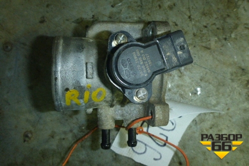 Заслонка дроссельная механическая (1.4л) для Kia Rio с 2005-2011г (Рио 2)