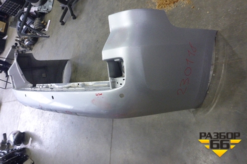 Бампер задний (до 2015г под парктроник) (5215960260) для Toyota Land Cruiser (200) с 2008г (Ленд Крузер)