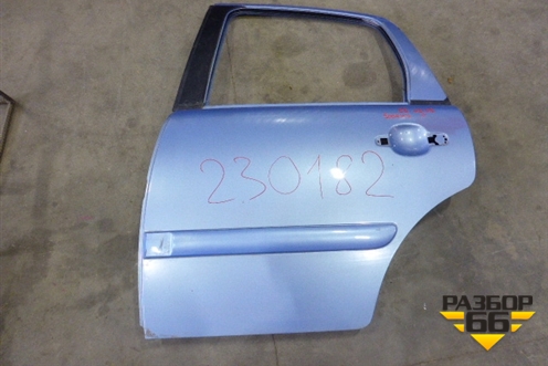 Дверь задняя левая (9006K7) для Citroen C3 с 2002-2009г (С3)