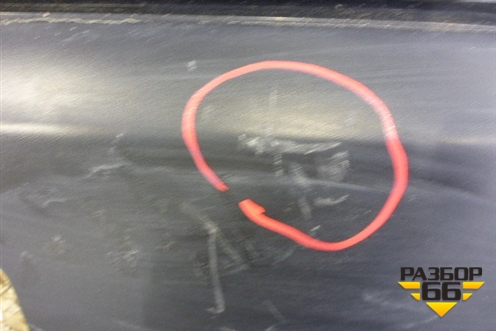 Бампер задний (до 2017г) (850224EA0H) для Nissan Qashqai (J11E) с 2013г (Кашкай)