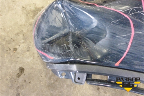 Бампер задний (без юбки) (5215902840) для Toyota Auris с 2012-2018г (Аурис)