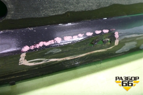 Накладка на порог наружная левая (7147915) для Mini Cooper R56 с 2005-2014г (Купер)