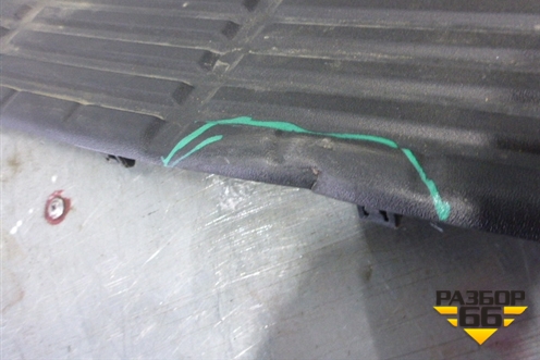 Накладка заднего бампера (до 2012г) (5216260040) для Toyota Land Cruiser (200) с 2008г (Ленд Крузер)