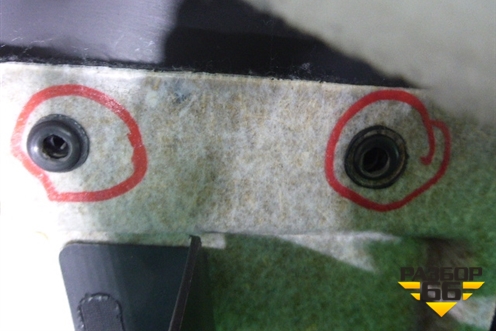 Обшивка багажника левая (7L6867037) для Volkswagen Touareg c 2002-2010г (Туарег)