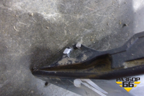 Бампер задний нижняя часть (с юбкой под парктроник) для Audi A4 (В8) Allroad Quattro с 2009-2016г (А4)