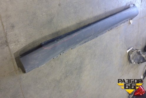 Накладка на порог наружная левая (51777163555) для BMW X5 E70 с 2007-2013г (Х5 Е70)