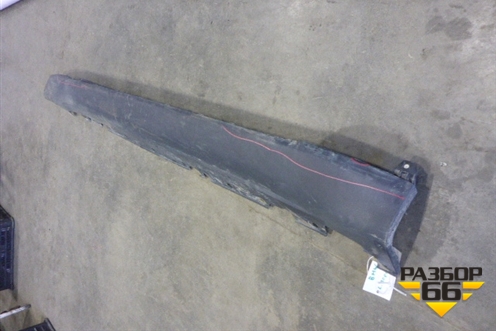 Накладка на порог наружная левая (51777163555) для BMW X5 E70 с 2007-2013г (Х5 Е70)