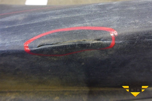 Накладка на порог наружная левая (51777163555) для BMW X5 E70 с 2007-2013г (Х5 Е70)