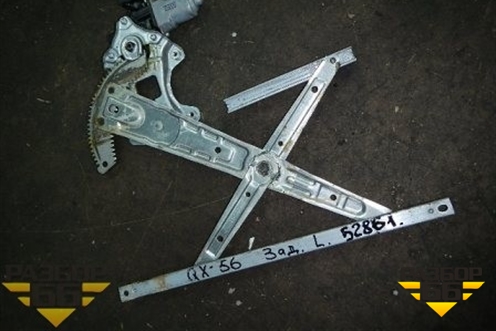 Стеклоподъёмник электрический задний левый для Infiniti Infiniti QX56/QX80 (Z62) с 2010г (Ку икс56/80)