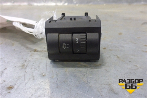 Переключатель корректора фар (5J0941333A) для Skoda Fabia с 2007-2014г (Фабия)