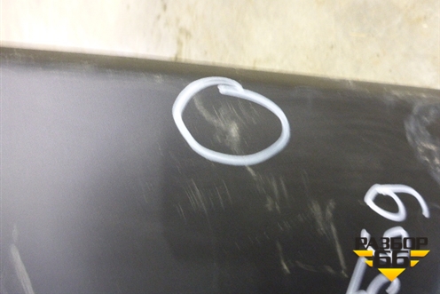 Юбка заднего бампера (после 2009г) для Honda CR-V(RE) с 2006-2012г (ЦРВ СРВ)