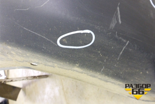 Юбка заднего бампера (после 2009г) для Honda CR-V(RE) с 2006-2012г (ЦРВ СРВ)